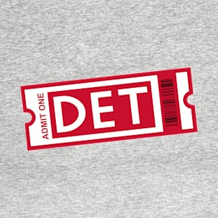 DET Hockey Ticket T-Shirt